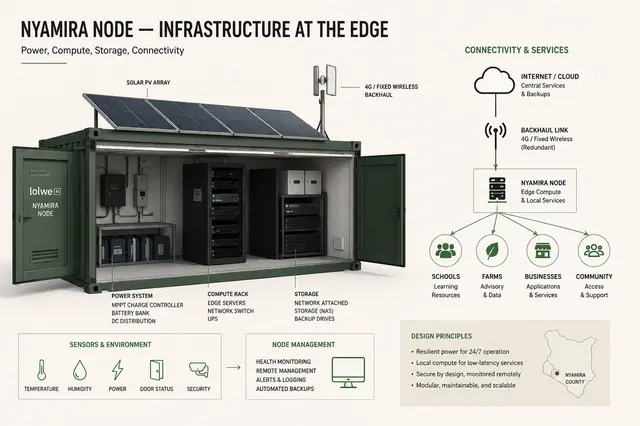 Infrastructure at the edge, drawn